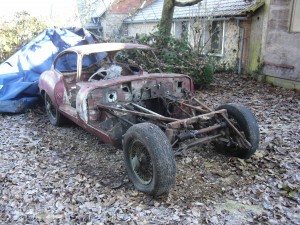 E-Type Chassis 15 as found in France_CMC