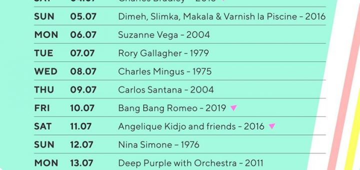 Montreux festival 2020
