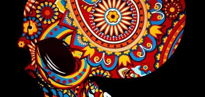 Black paisley
