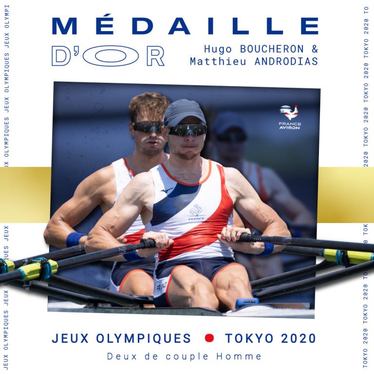 Aviron Hugo Boucheron et Matthieu Androdias, de nouveau sacrés