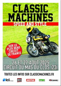Affiche classic machines 2025