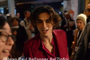 Timothy chalummet les filles du docteur march avant premiere paris bel7infos jean paul belllanger