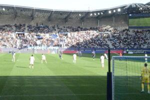 Debut du match
